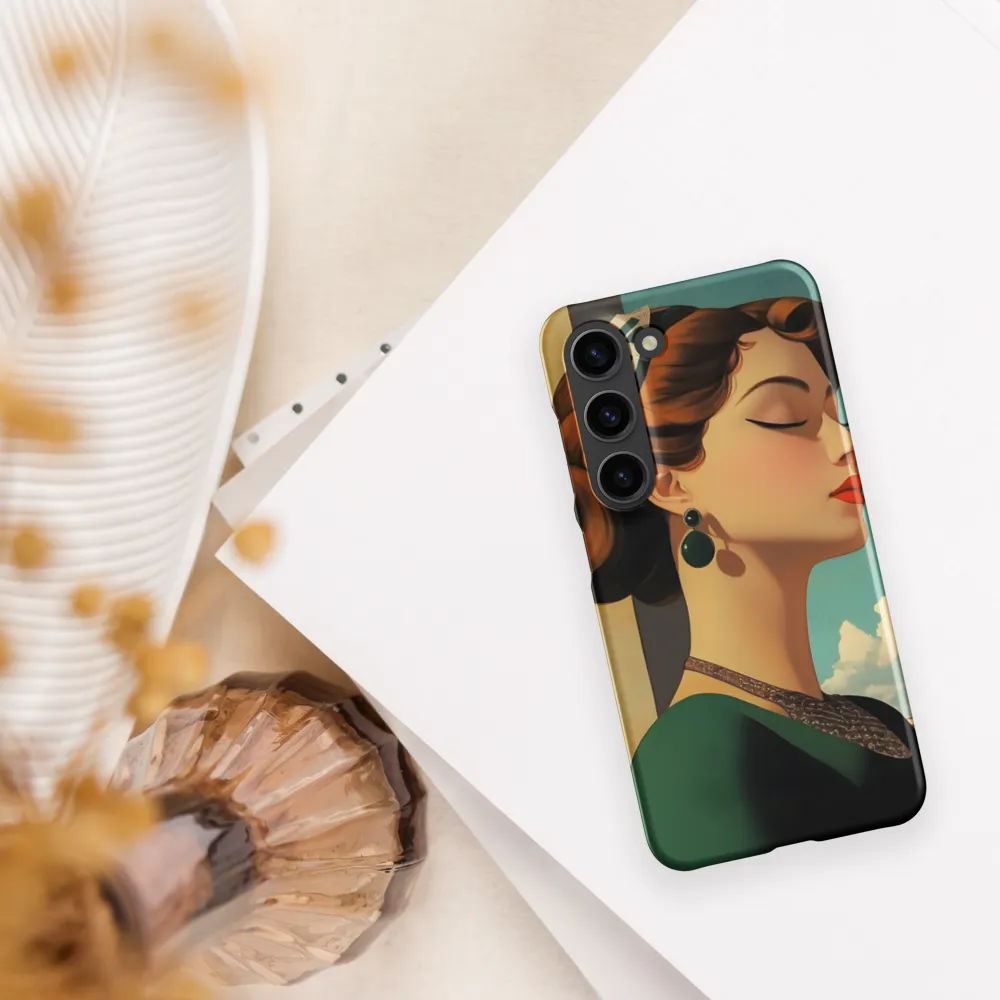 Elegance in Art Deco: A Portrait of Grace