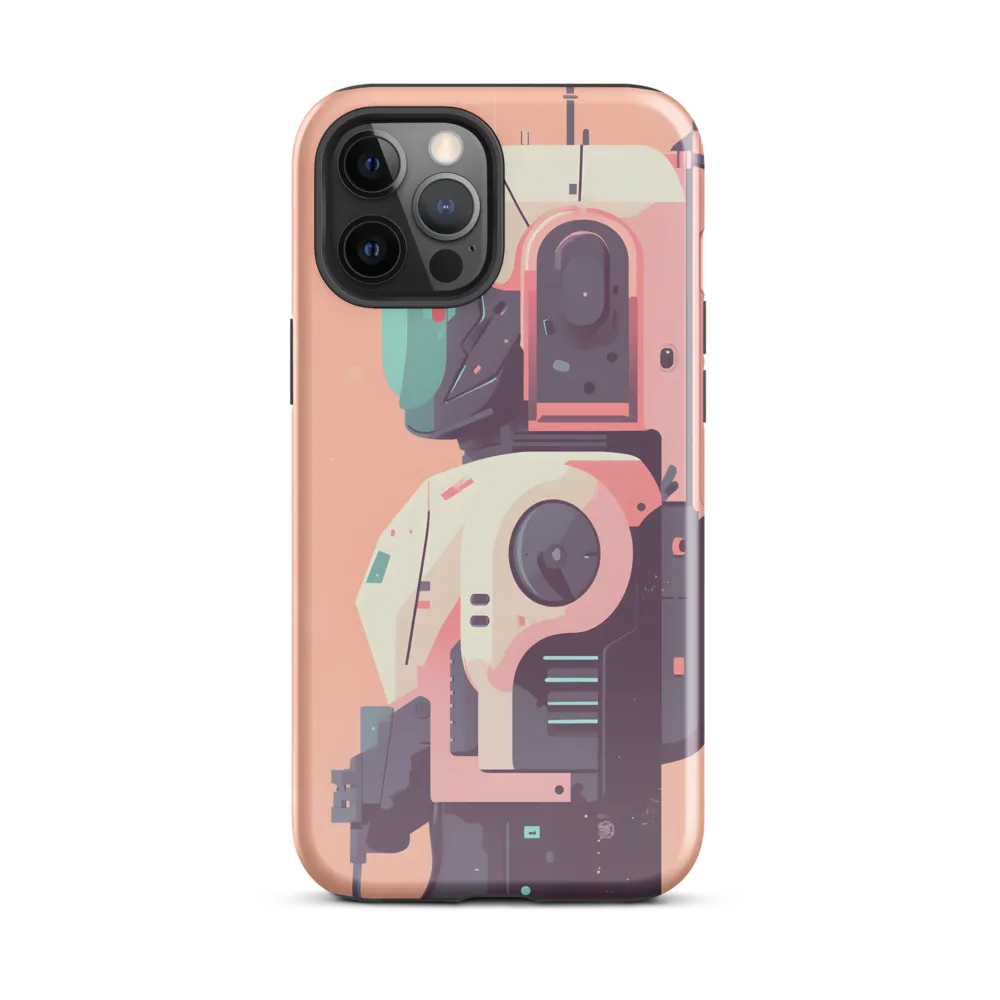Futuristic Astronaut Bot | Phone Case |  12 Pro Max | Tough Case | Glossy
