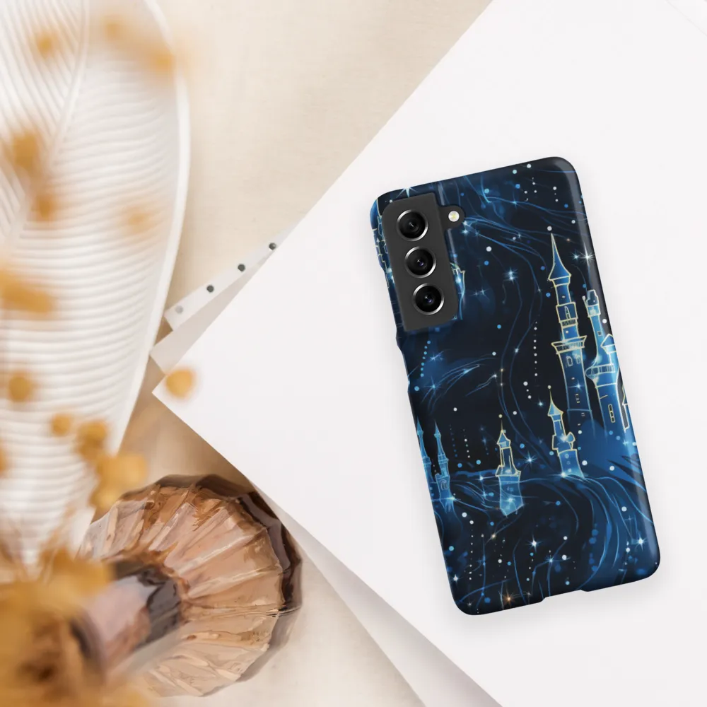 Dreamy Castles in a Starry Sky | Phone Case |  S21 FE | Snap Case | Matte