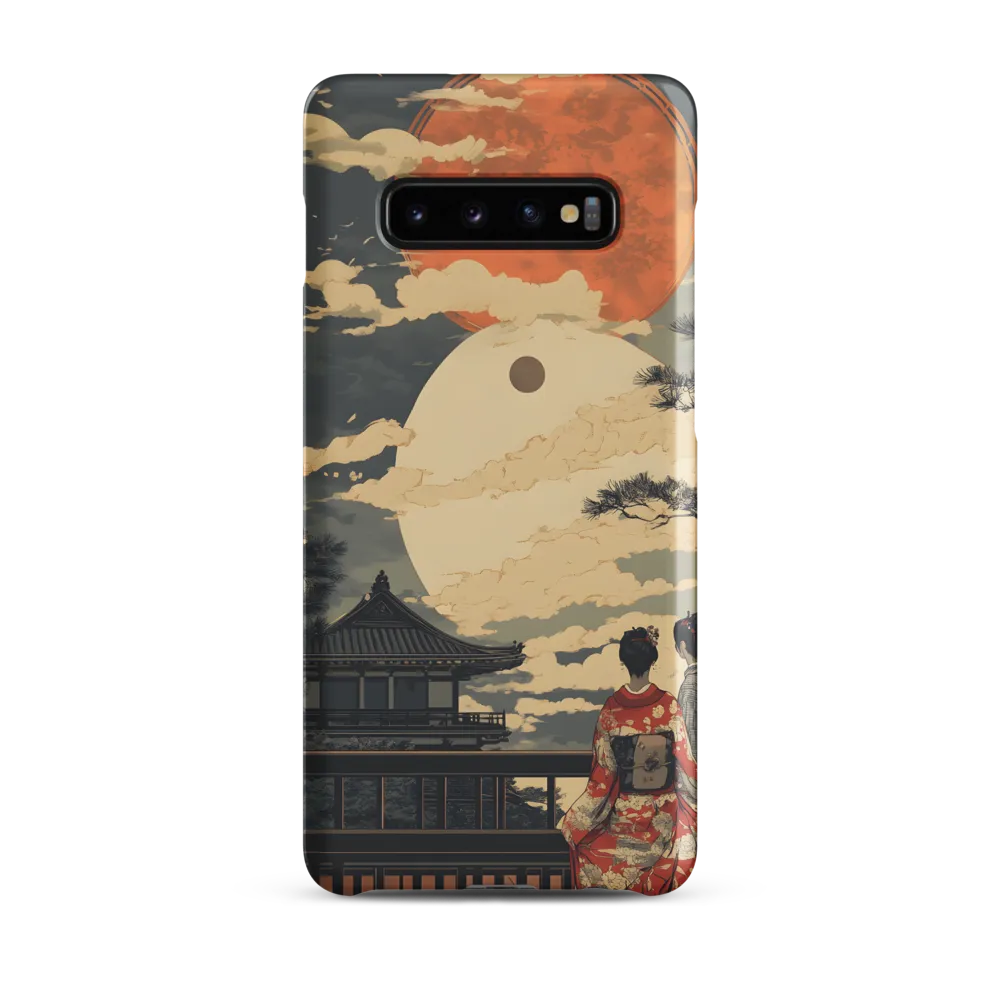 Under the Embrace of the Moon | Phone Case |  S10 Plus | Snap Case | Matte