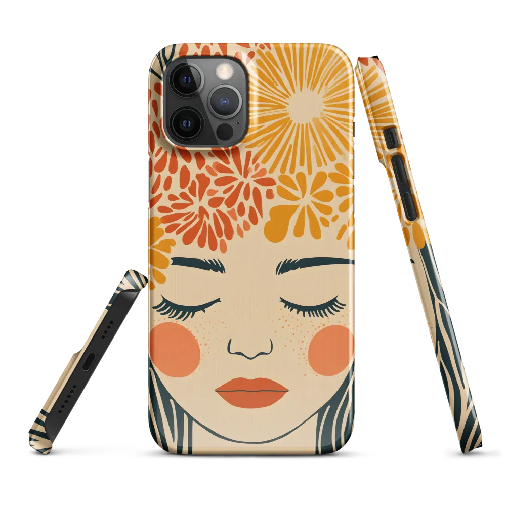 Serenity in Bloom | Phone Case |  12 Pro Max | Snap Case | Glossy