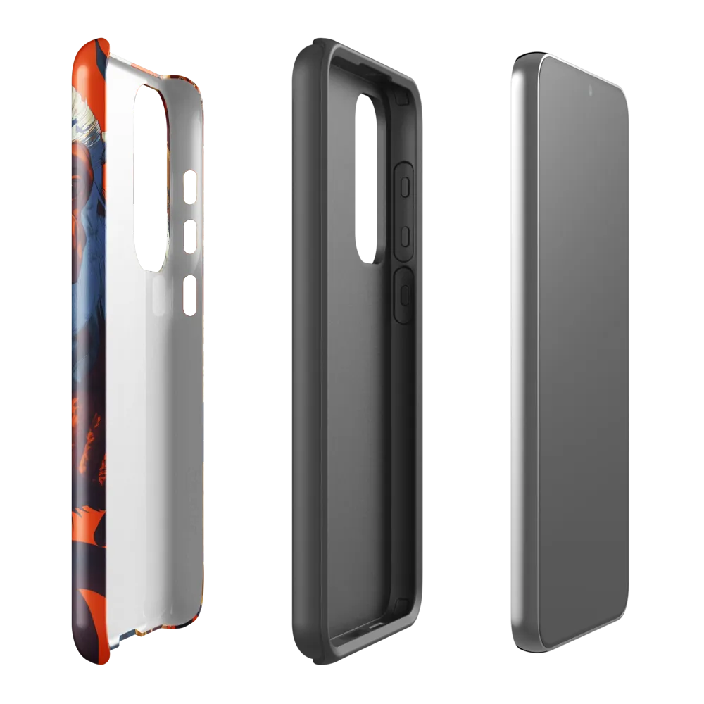 Floral Majesty | Phone Case |  S23 Plus | Tough Case | Glossy