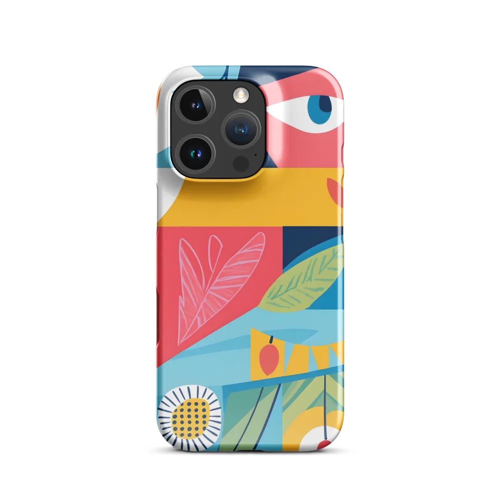 Fragmented Gaze in Botanical Blocks