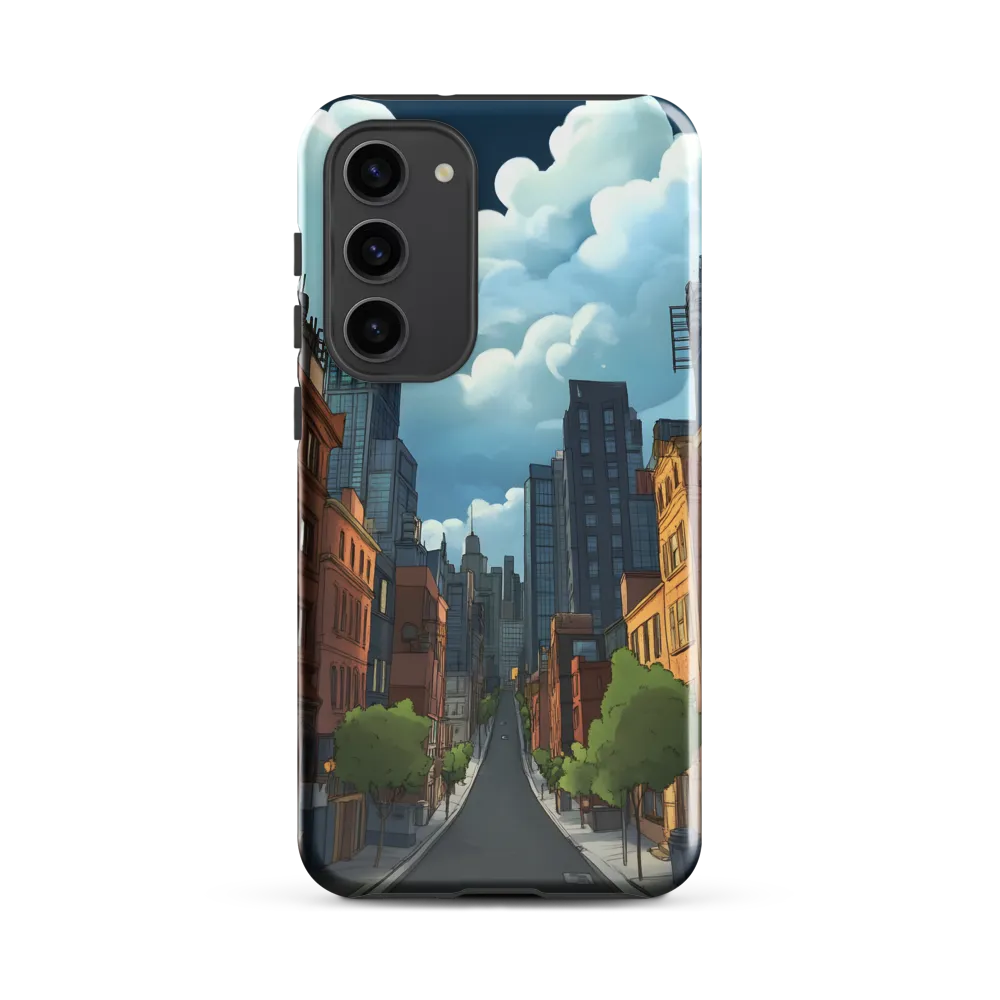 Urban Serenity: A Digital Cityscape