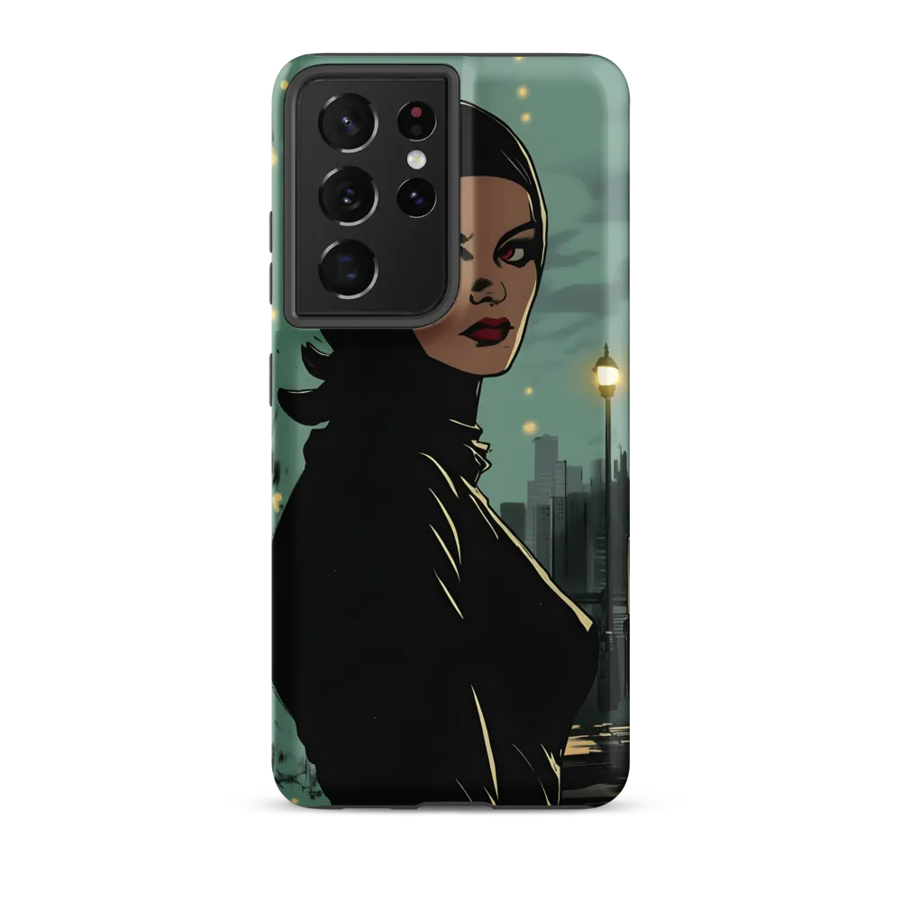 Shadows of Intrigue | Phone Case |  S21 Ultra | Tough Case | Matte