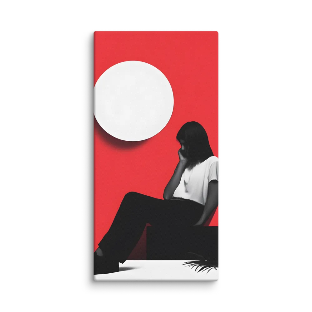 Contemplation in Red