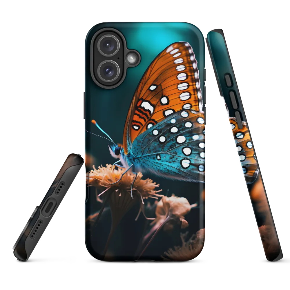 Whispers of Color: The Butterfly's Embrace