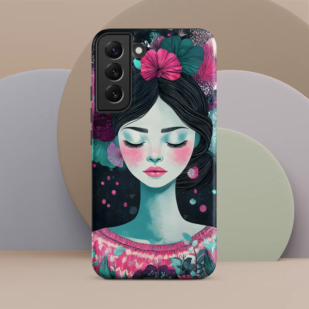 Embrace of Floral Serenity