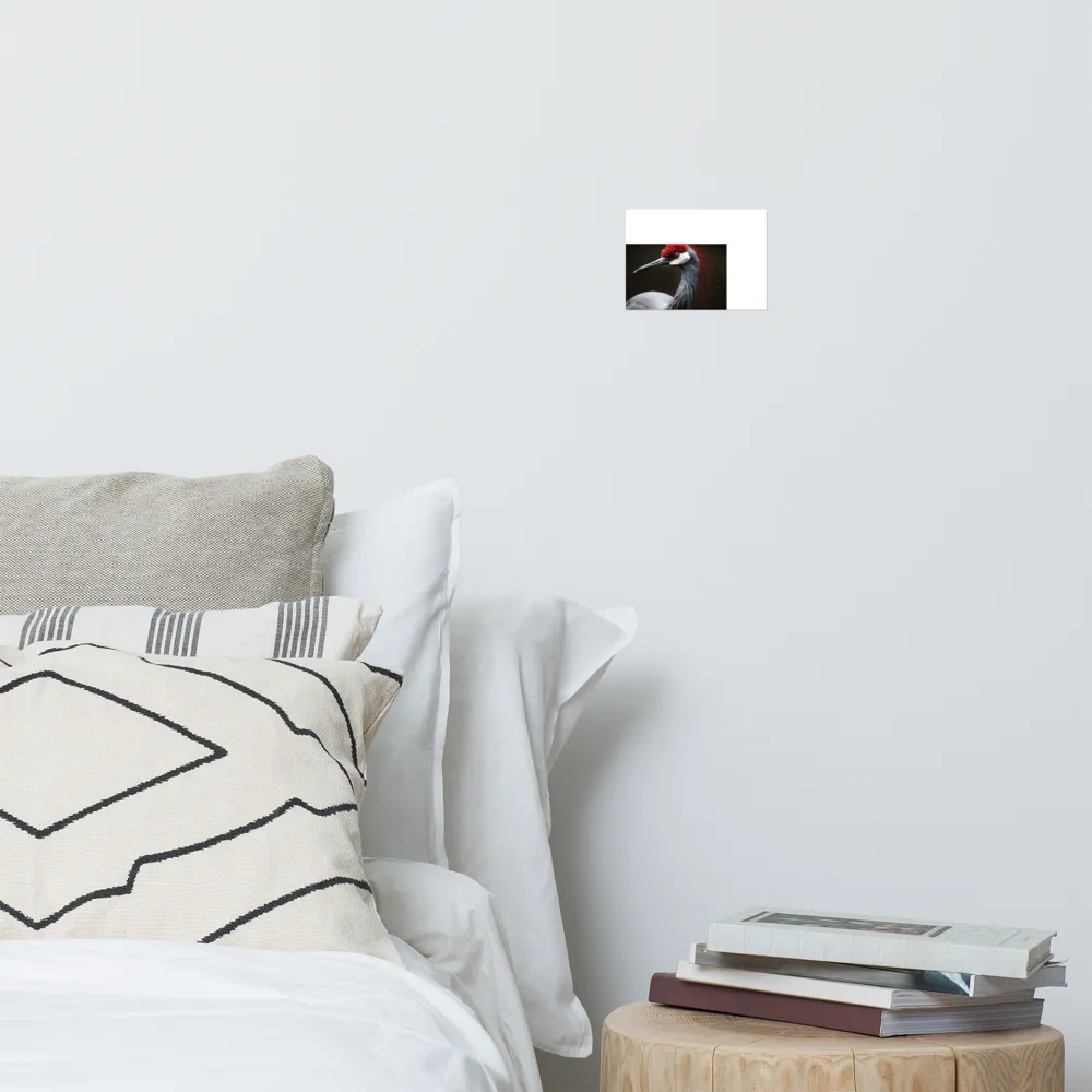 Ember-Crested Elegance | Poster | 5″×7″