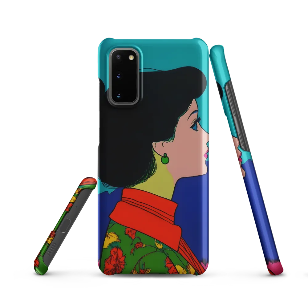 Whispers of Color: A Pop Art Portrait