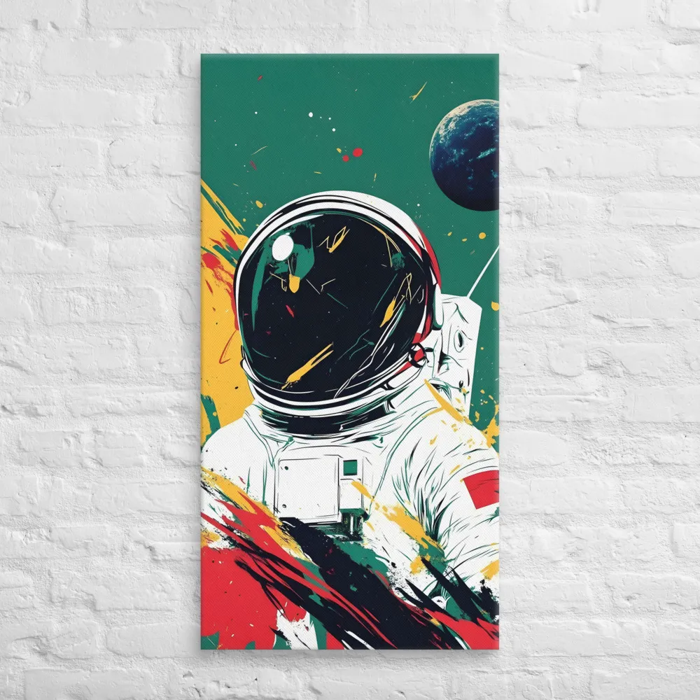 Galactic Explorer: A Modern Odyssey | Canvas | 20″×40″