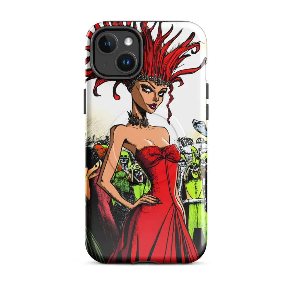 Fiery Elegance: A Fashion Statement