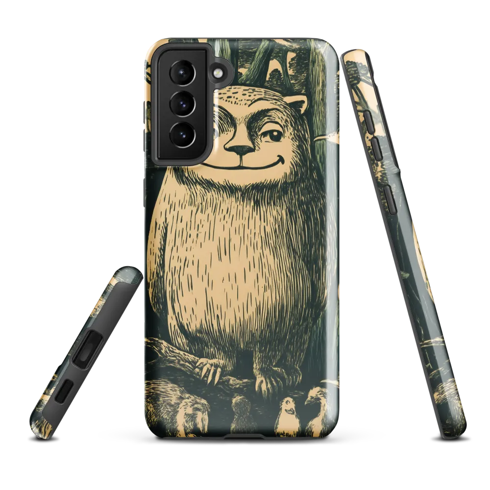 Forest Guardian: A Whimsical Encounter