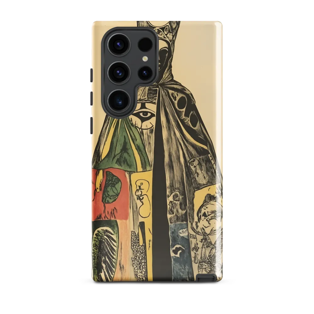 Mystical Cloak of Symbols | Phone Case |  S23 Ultra | Tough Case | Glossy