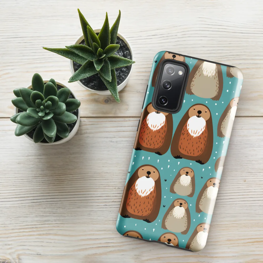 Whimsical Otter Pattern