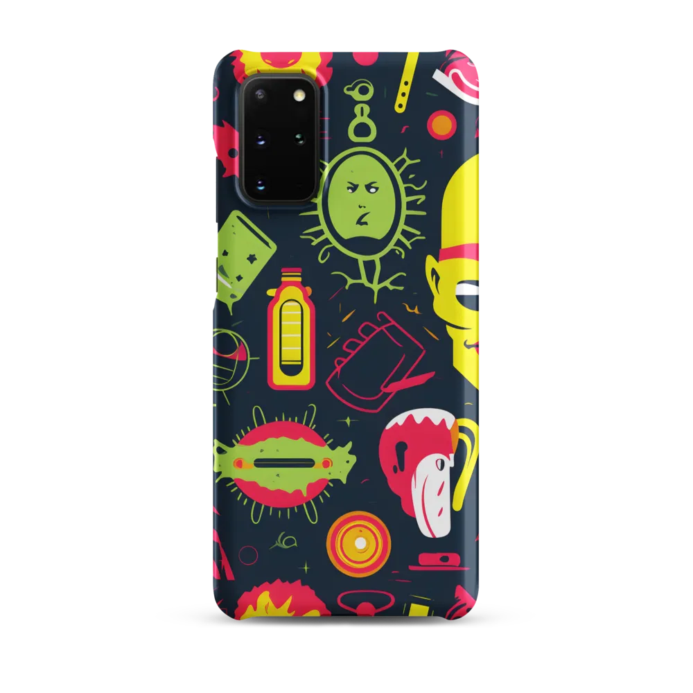 Neon Revelry: A Quirky Exploration of Modern Pop Art