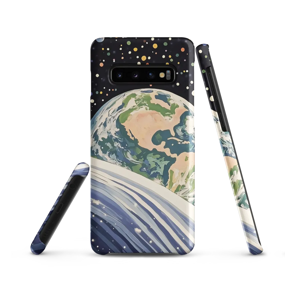 Celestial View: A Surreal Journey Through Space