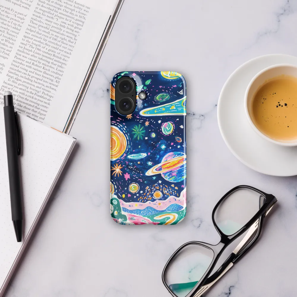 Whimsical Cosmic Landscape | Phone Case