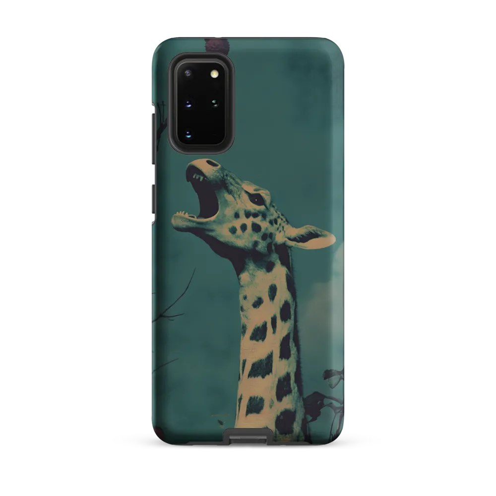 Whispers of the Tall: A Surreal Giraffe Encounter