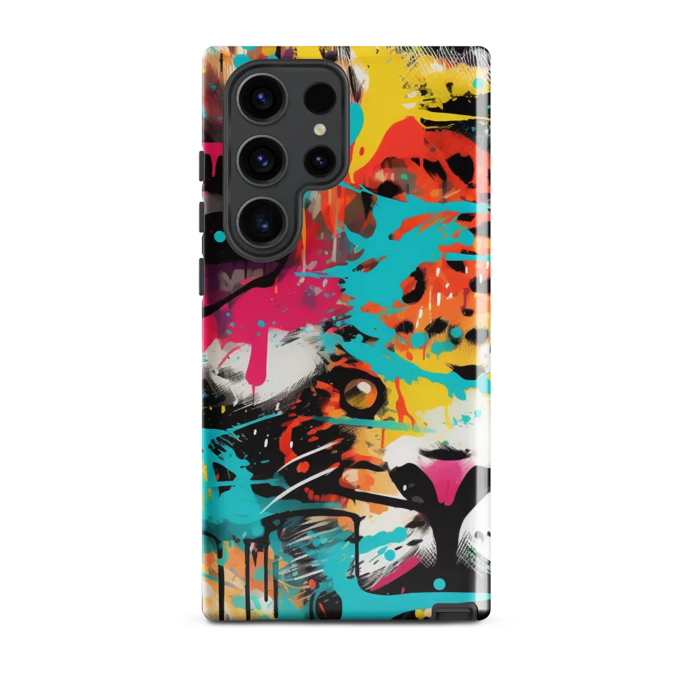Fierce Fusion: Tiger and Lion in Graffiti