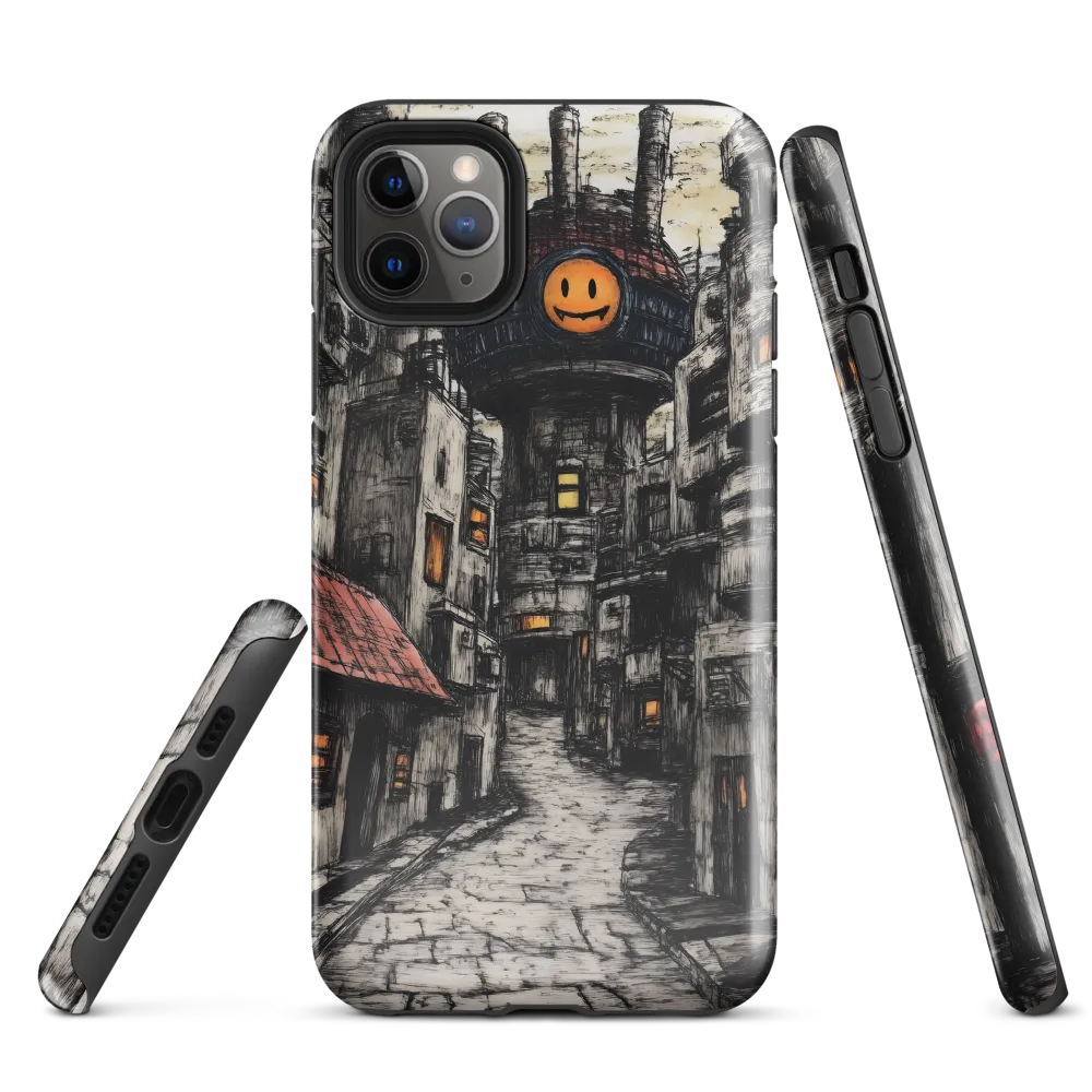 The Smiling Overlord of the Dystopian City | Phone Case |  11 Pro Max | Tough Case | Glossy