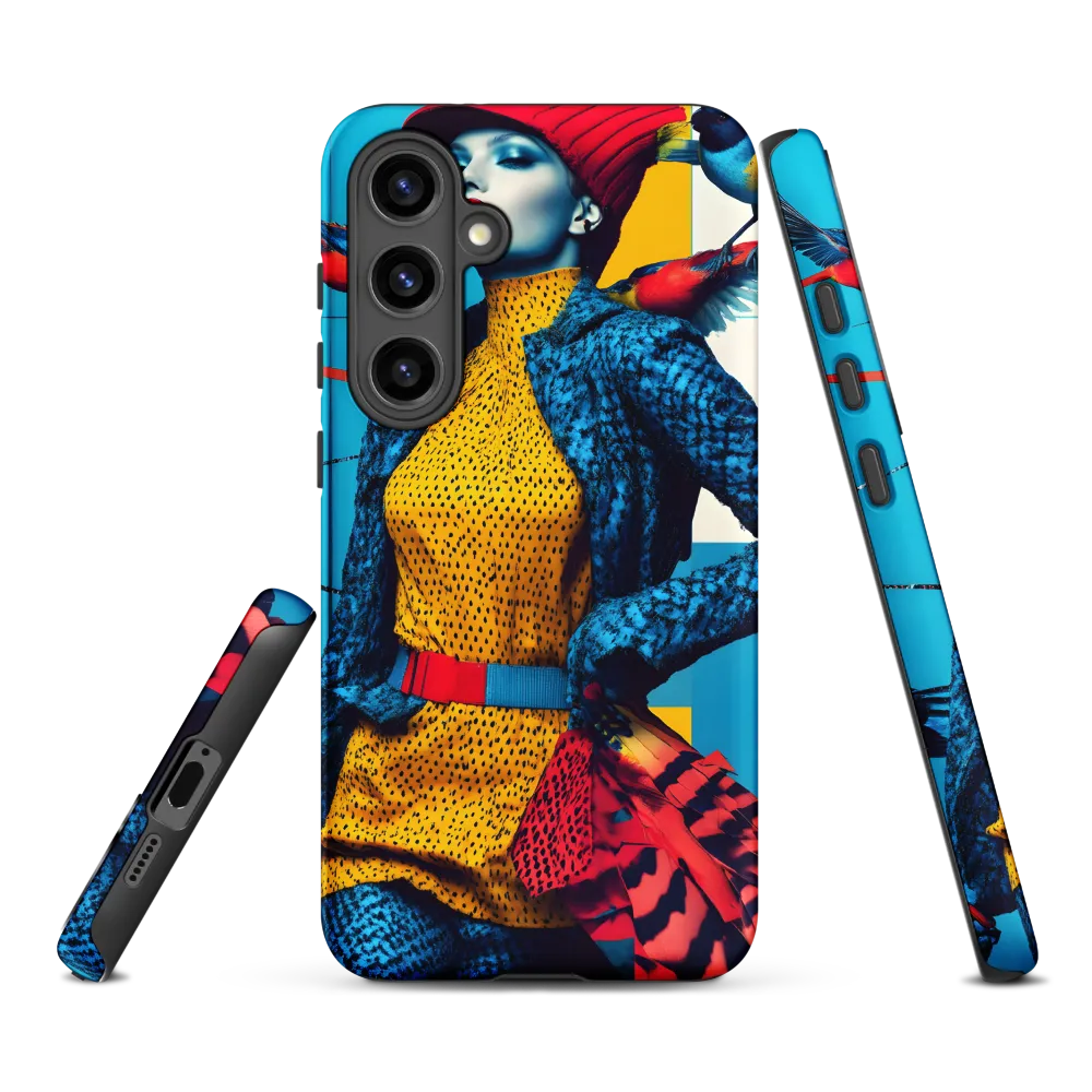 Vibrant Fusion of Nature and Fashion