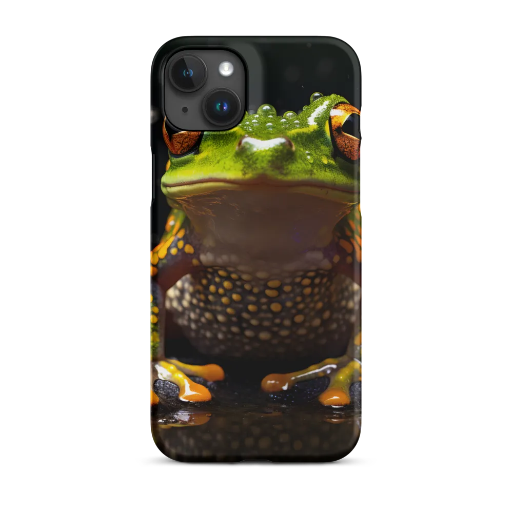 Emerald Elegance: The Frog in Focus