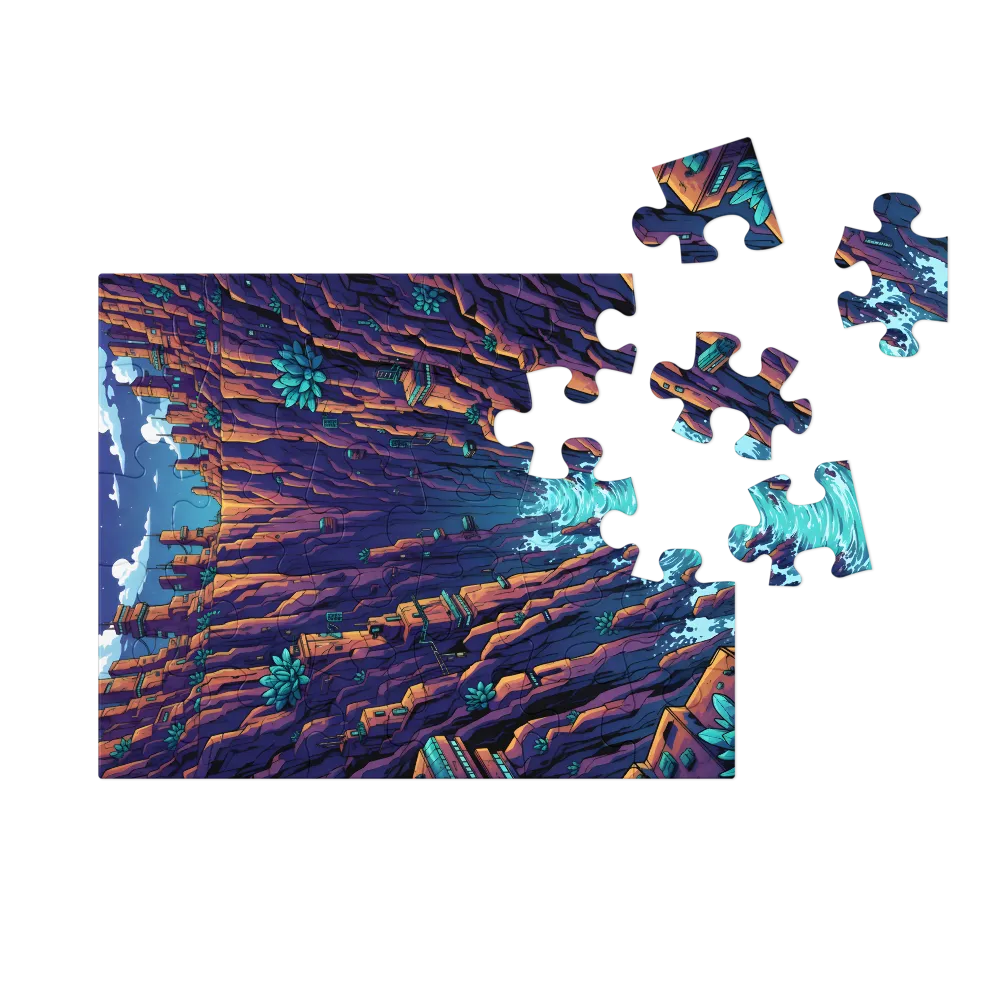 Rift City 
 Jigsaw Puzzle in Tin Box