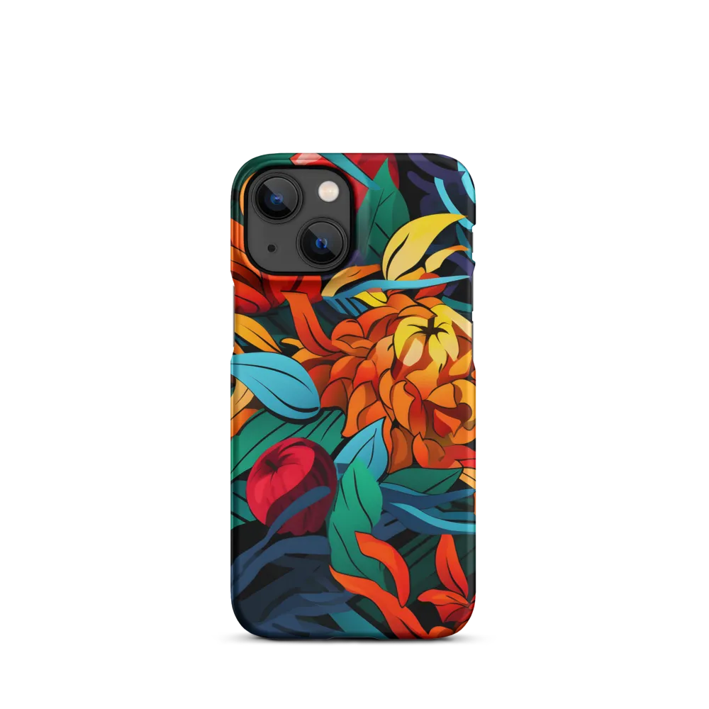 Tropical Harmony | Phone Case |  13 Mini | Snap Case | Matte