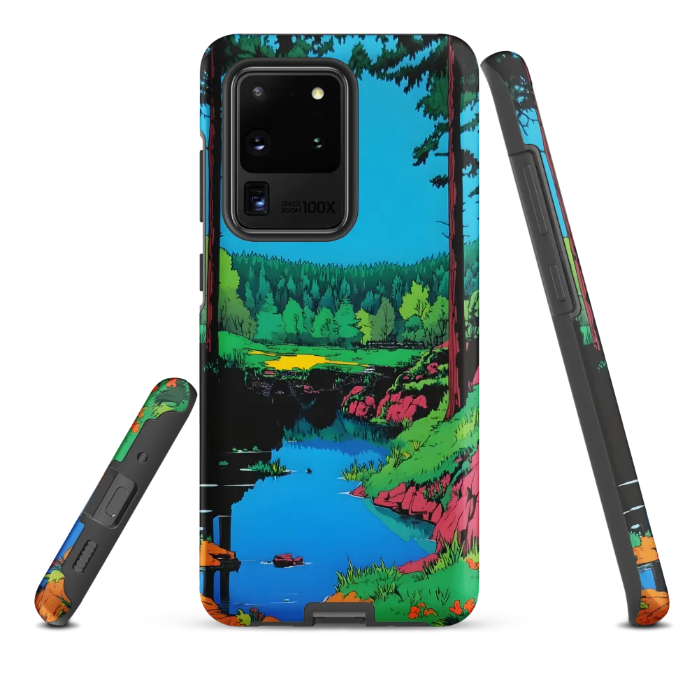 Tranquil Reflections: A Vibrant Landscape