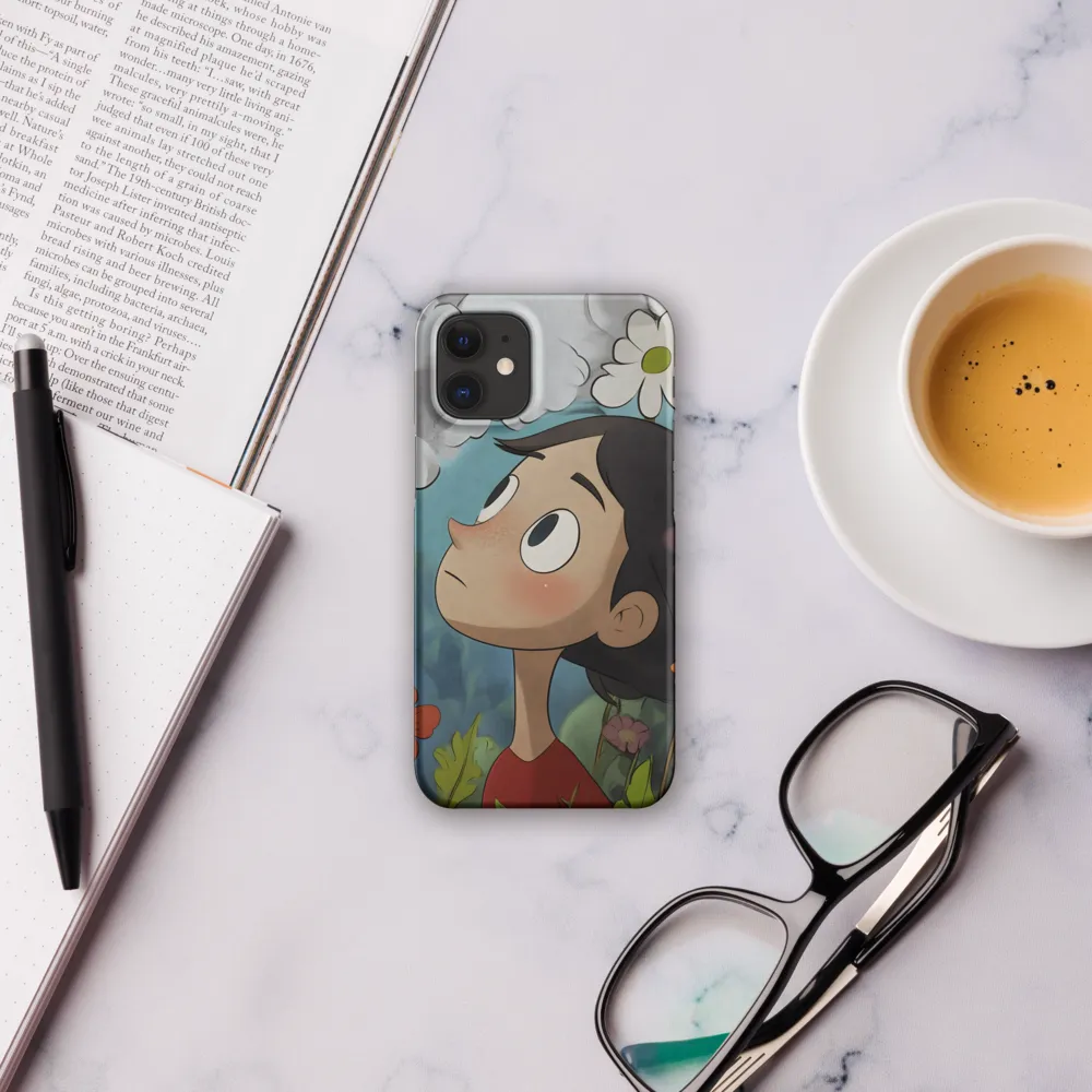 Curiosity in Bloom | Phone Case |  12 Mini | Snap Case | Matte