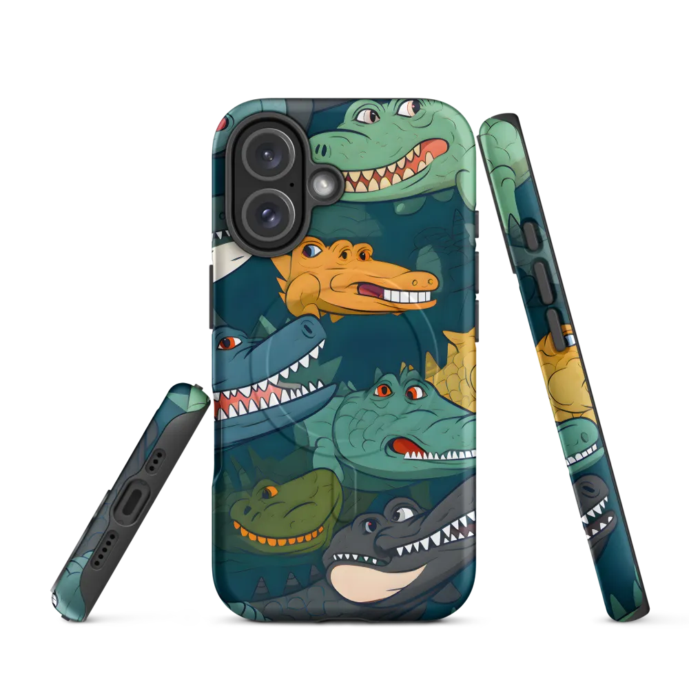 Cheerful Crocodilian Parade