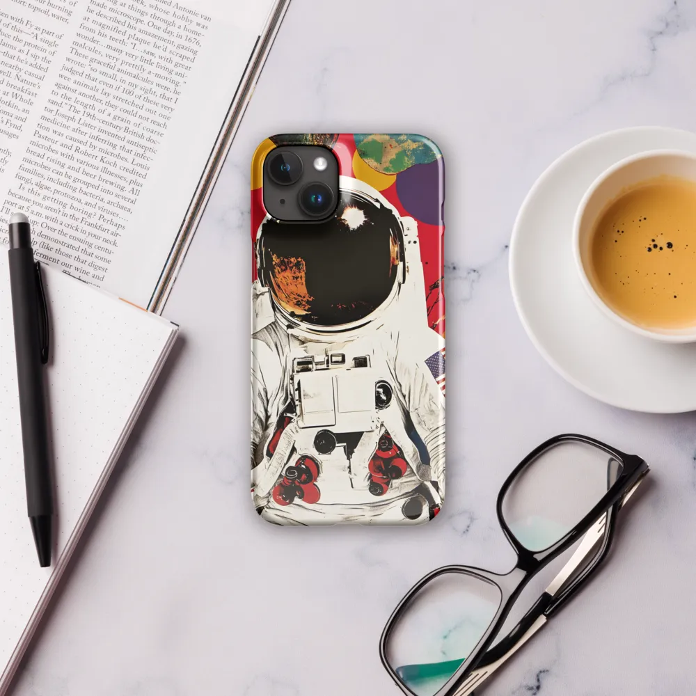 Cosmic Exploration: The Astronaut's Journey | Phone Case |  15 Plus | Snap Case | Glossy