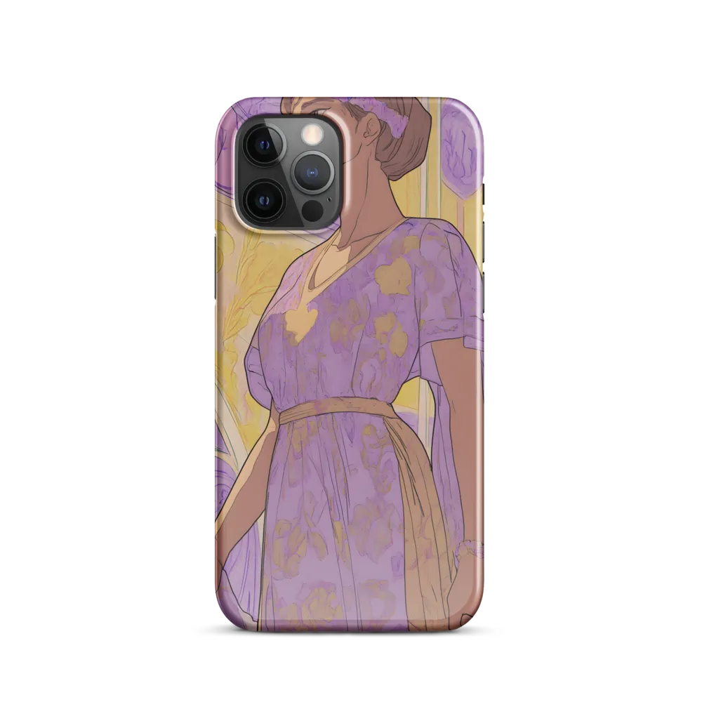 Elegance in Floral Harmony | Phone Case |  12 Pro | Snap Case | Glossy