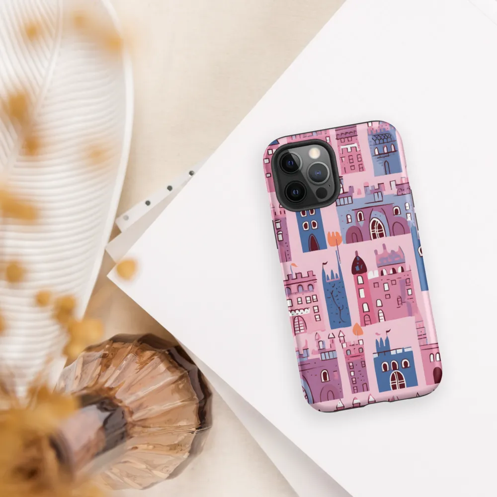 Whimsical Castles: A Playful Tapestry | Phone Case |  12 Pro Max | Tough Case | Matte