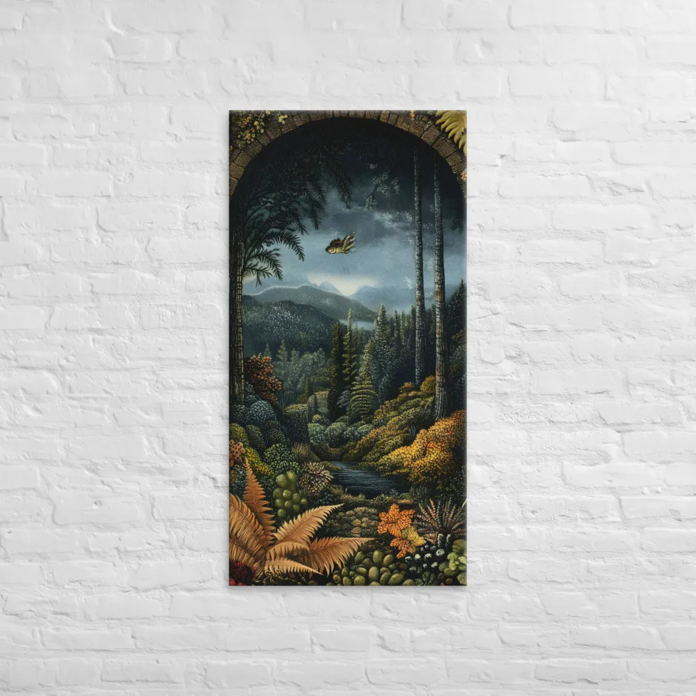 Whispers of the Enchanted Forest | Canvas | 24″×48″