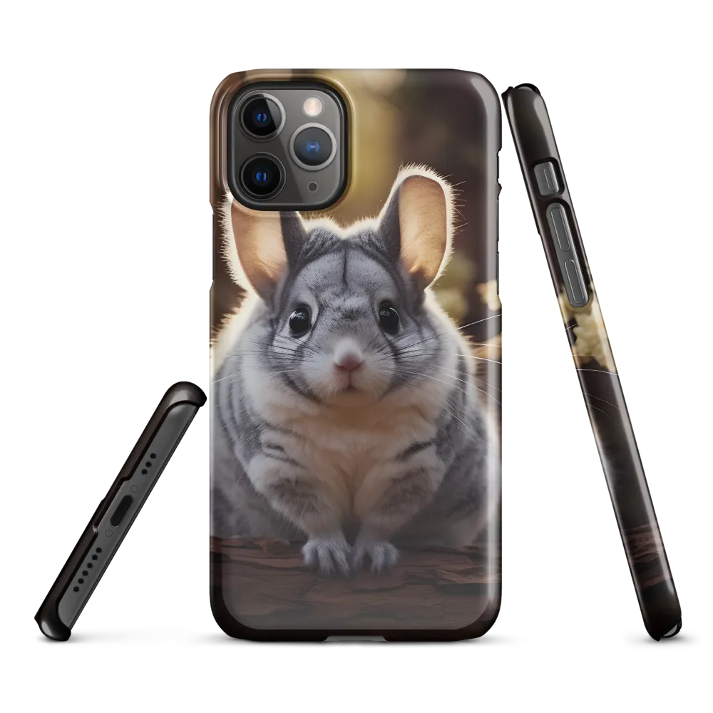 Curious Chinchilla in the Forest