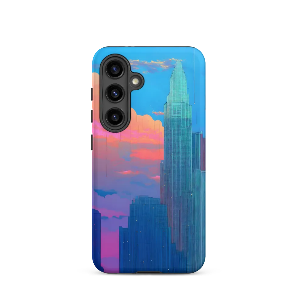 Twilight Reflections: A Digital Cityscape