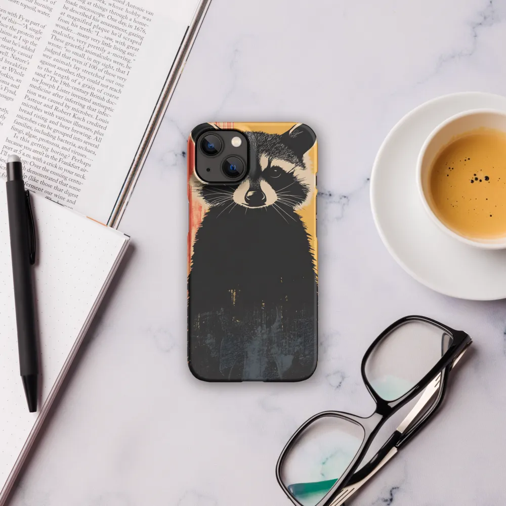 Whimsical Raccoon Portrait