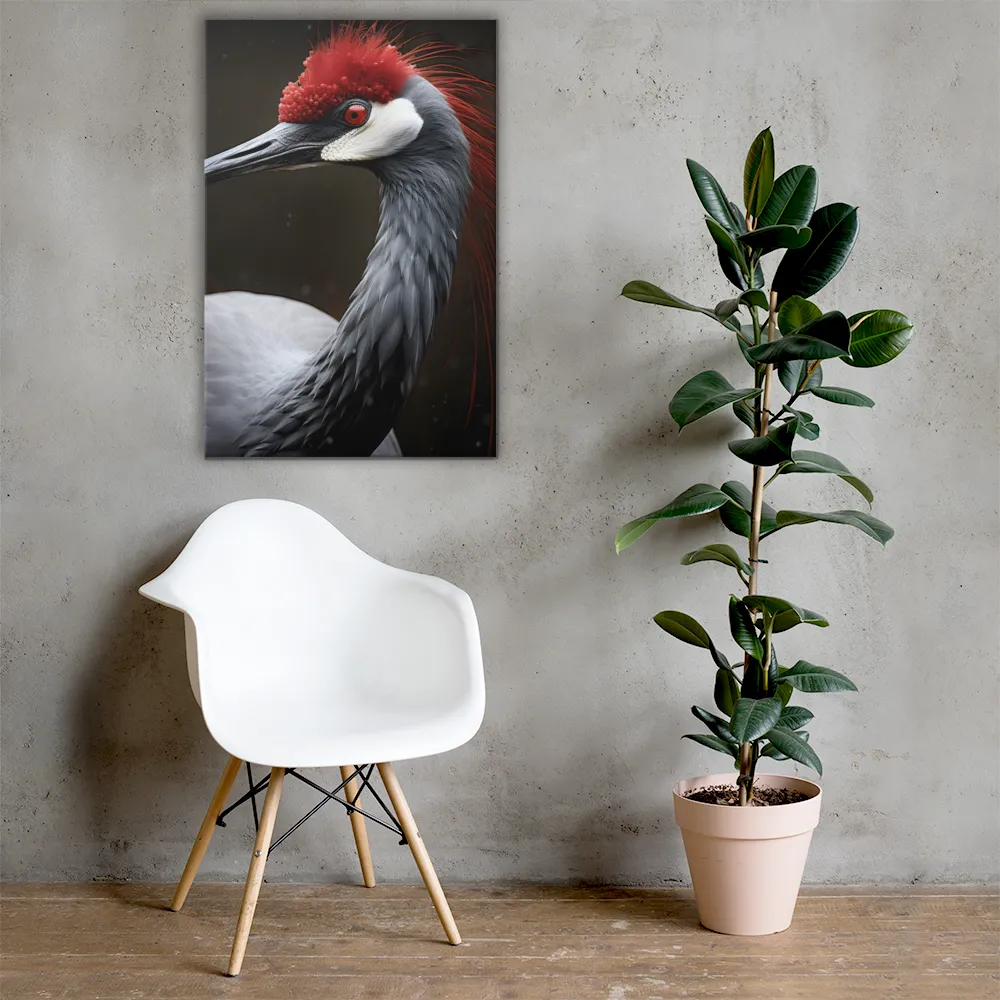Ember-Crested Elegance