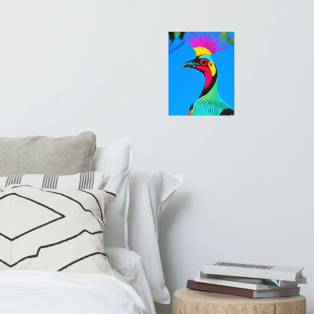 Whimsical Avian Portrait