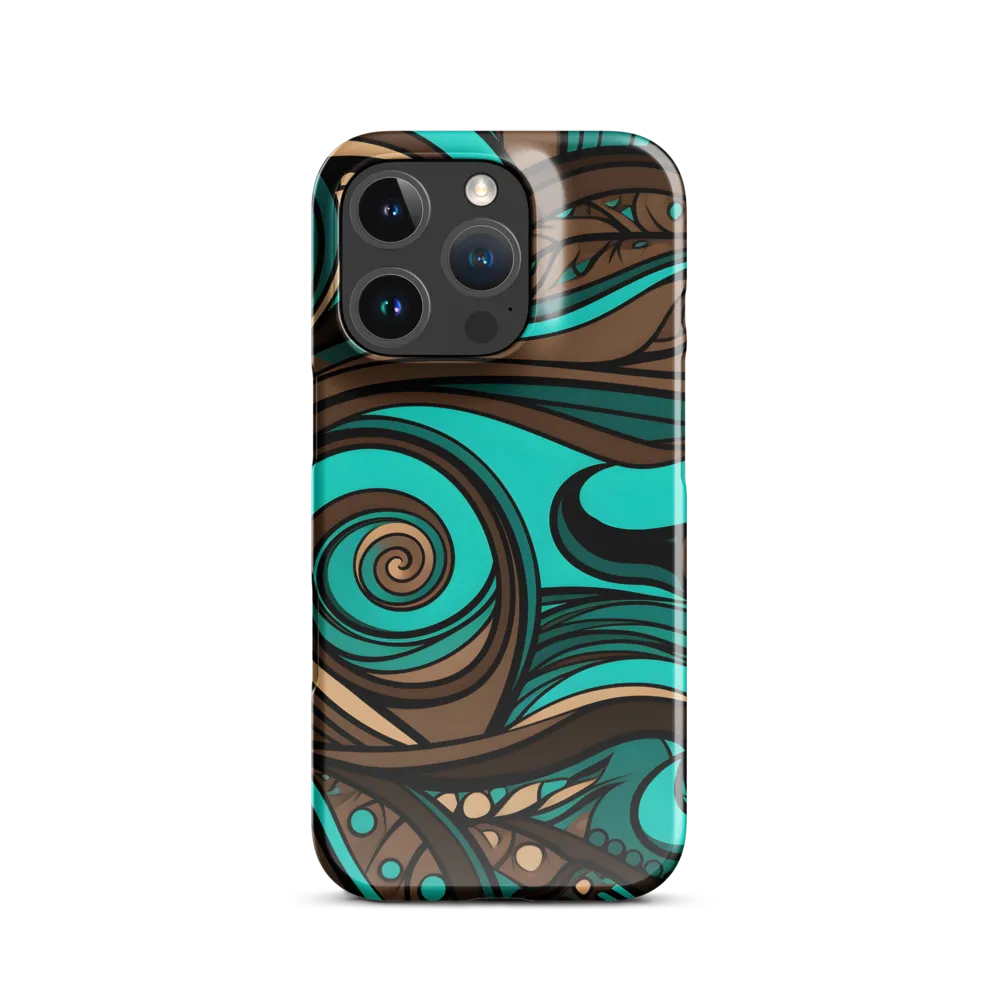 Fluctuating Currents | Phone Case |  16 Pro | Snap Case | Glossy