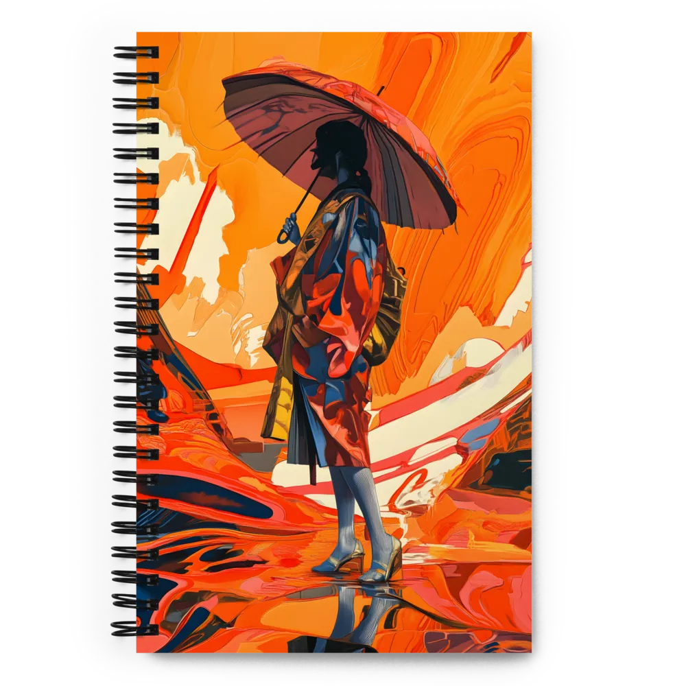 Embers of Mystique | Spiral Notebook