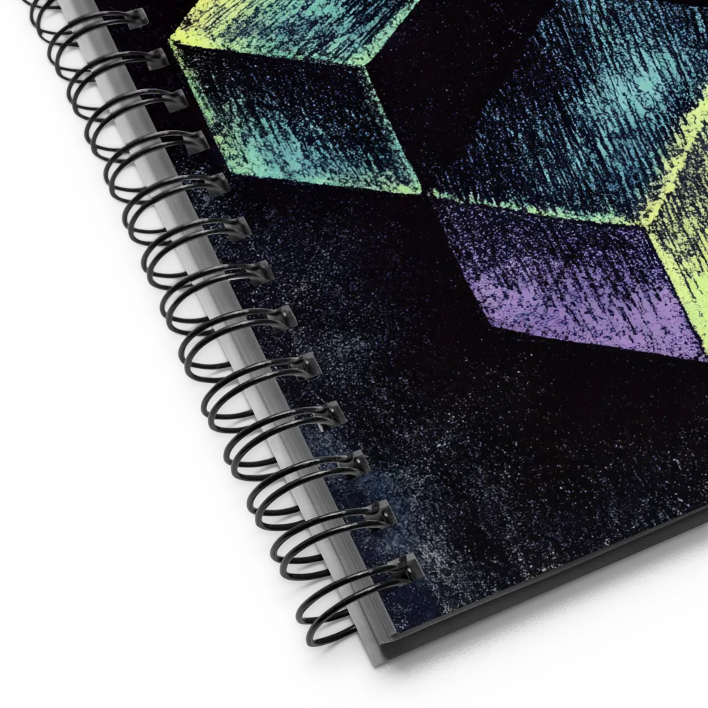 Illuminated Geometry | Spiral Notebook