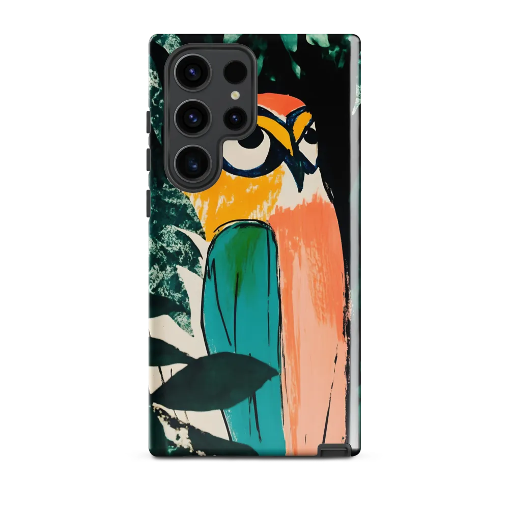 Camouflaged Majesty: The Abstract Owl