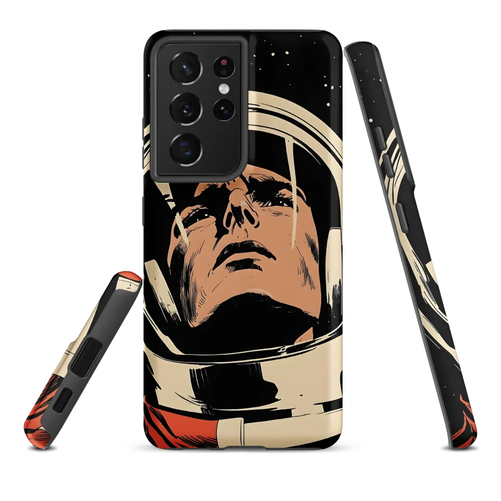 Gaze of the Astronaut | Phone Case |  S21 Ultra | Tough Case | Matte