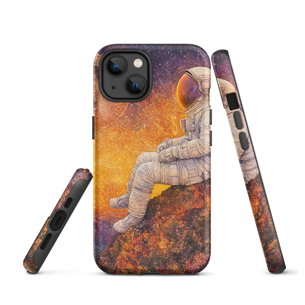 Cosmic Contemplation | Phone Case |  13 | Tough Case | Matte