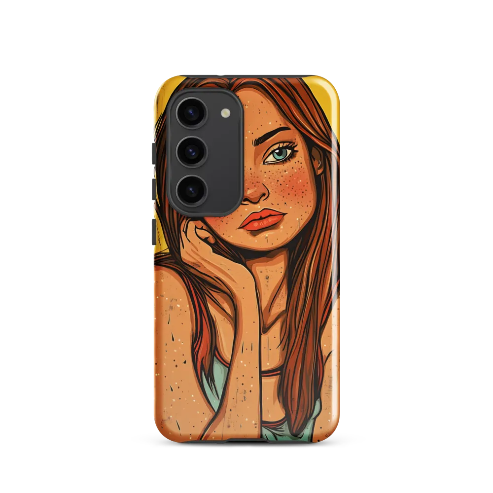 Panel Portrait: Sunlit Freckles