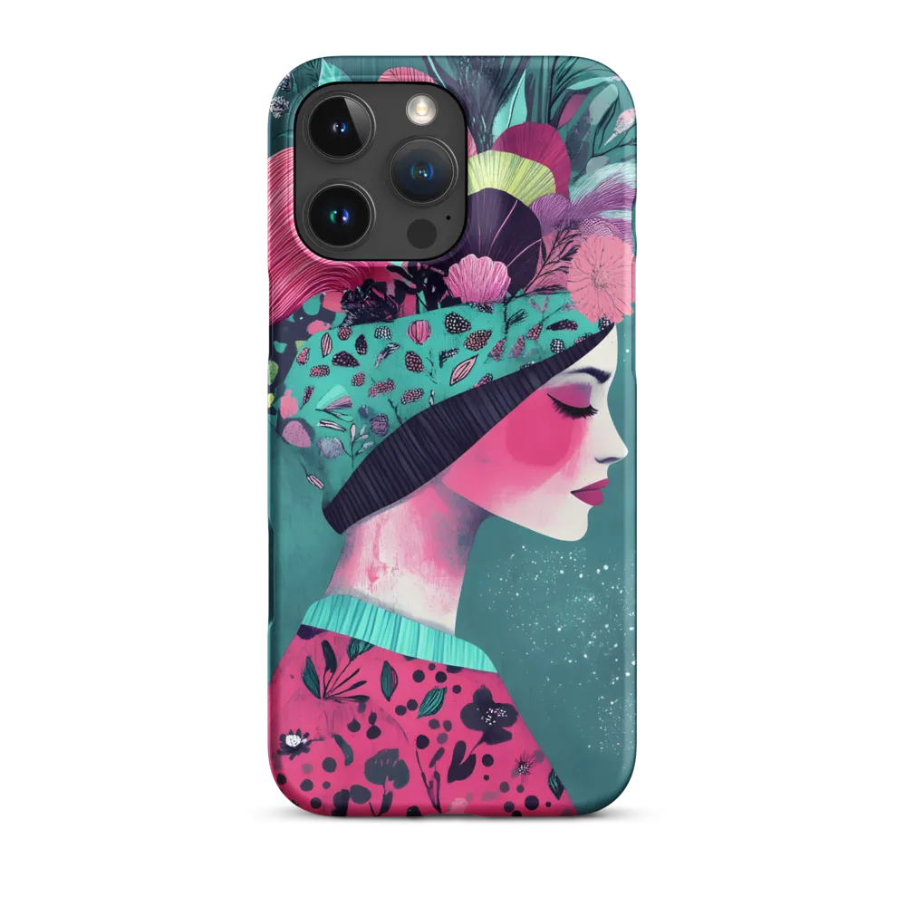 Whimsical Floral Portrait