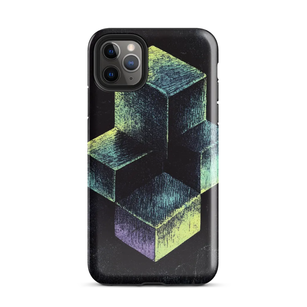 Illuminated Geometry | Phone Case |  11 Pro Max | Tough Case | Glossy